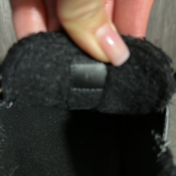 Men Moncler Suede Black Mules - Picture 6 of 6